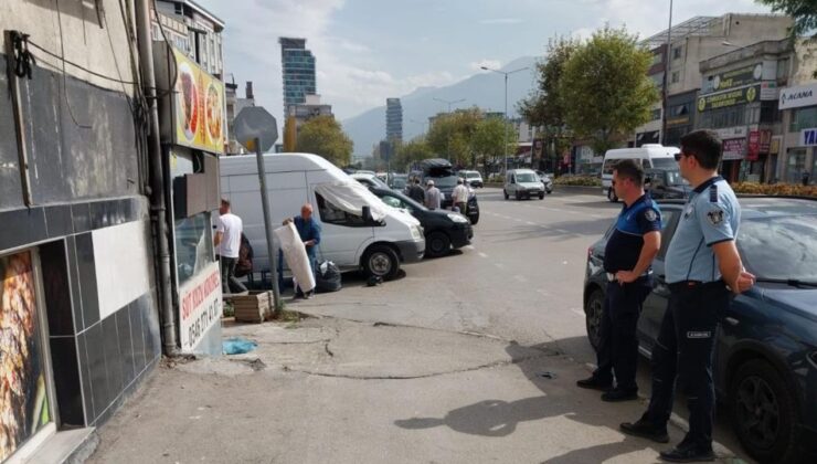 Bursa’da Zabıtalar İş Başında