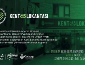 Çankaya Belediyesi’nden Yeni Hizmet: Kent Lokantası Açılıyor