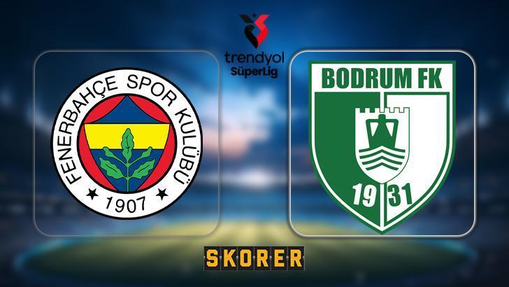 Canlı | Fenerbahçe’nin Konuğu Bodrum Fk! Süper Lig Heyecanı