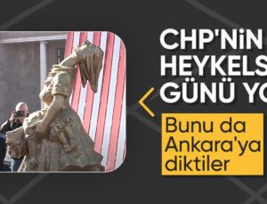 CHP’li Ankara Büyükşehir Belediyesi Heykel Açılışı Yaptı