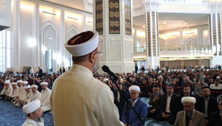 Diyanet İşleri Başkanı Ali Erbaş: Peygamber Efendimizi Örnek Almalıyız