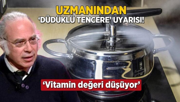 Düdüklü Tencere Vitamini Öldüyor! Yavuz Dizdar: ‘Kemik Suyu Hariç Kullanmayın’