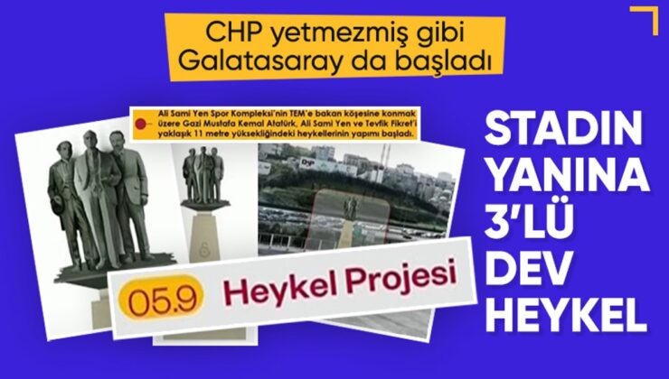 Dursun Özbek: Stada 3 Heykel Dikeceğiz