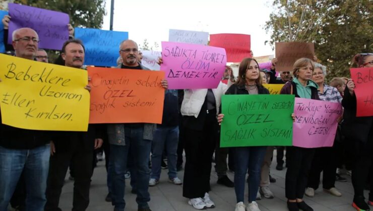 Edirne, ‘Yenidoğan Çetesi’ Karşısında Ayakta: Protesto Düzenlendi