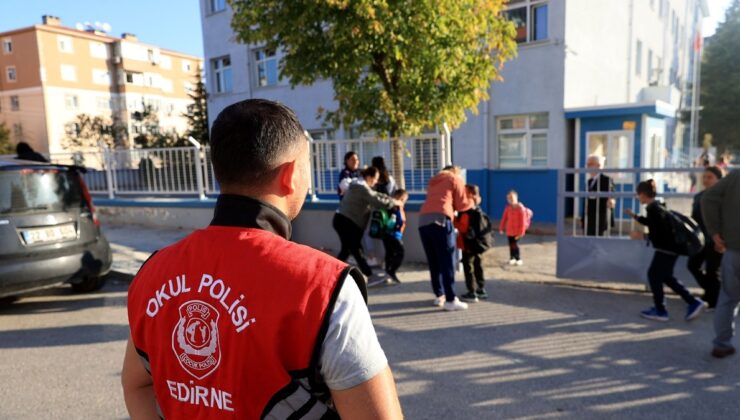 Edirne’de ‘Okul Polisi’ Uygulaması Güven Verdi