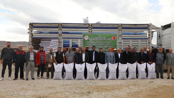 Elazığ’da Çiftçilere Yüzde 75 Hibeli Tohum Desteği