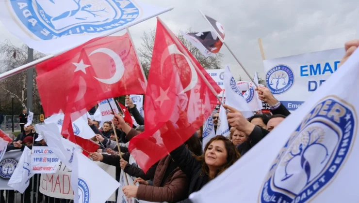 Emeklilikte Adalet Arayanlar Taleplerini Dile Getiriyor