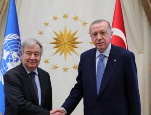 Erdoğan’dan Guterres’e: BM Güvenlik Kurulu’nun Yapısının Kökten Değiştirilmesi Gerekiyor