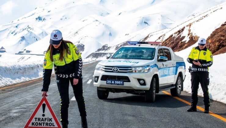 Erzurum’da 9 Ayda Bin 402 Trafik Kazası