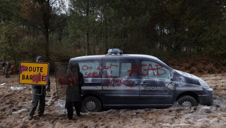 Fransa’da Yüksek Hızlı Tren Protestosuna Polis Müdahalesi