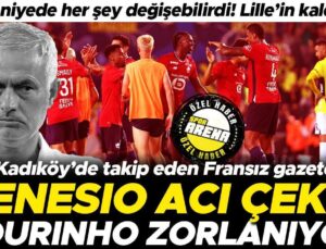 Fransız Gazetecilerden Fenerbahçe – Lille Yorumu: Genesio Acı Çekti! Mourinho İyi Oyun Oynatmakta Zorlanıyor