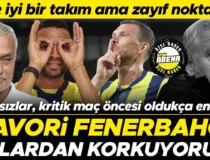 Fransızlar, Kritik Maç Öncesi Epeyce Endişeli: Favori Fenerbahçe | Onlardan Korkuyoruz