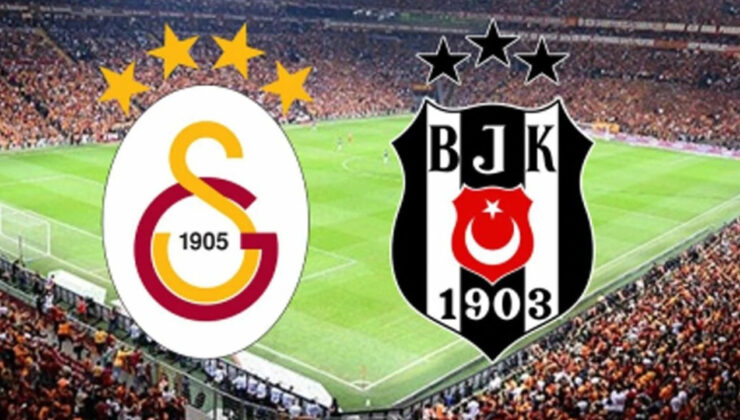 Galatasaray-Beşiktaş Derbisinde İlk 11’ler Belli Oldu