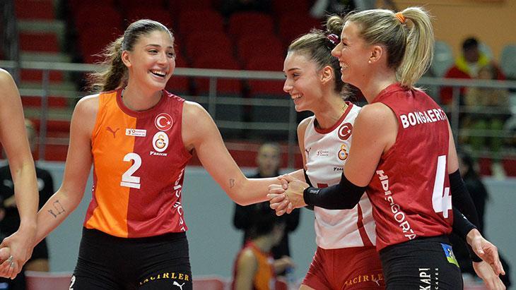 Galatasaray Daikin, Zeren Spor’a Set Vermedi!