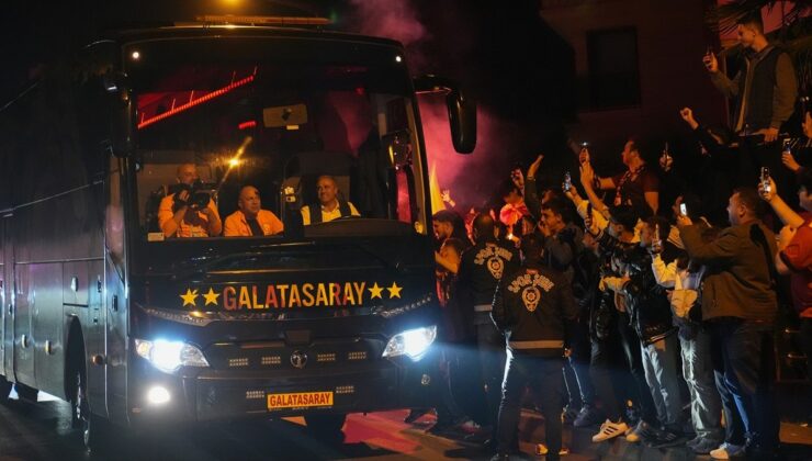 Galatasaray Kafilesi Florya’da Coşkuyla Karşılandı