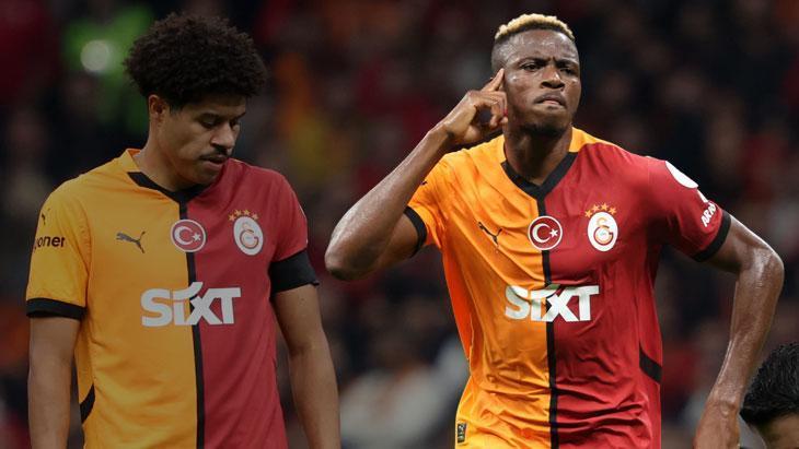 Galatasaray’da Victor Osimhen’den İnanılmaz Performans! Gabriel Sara Hayran Bıraktı