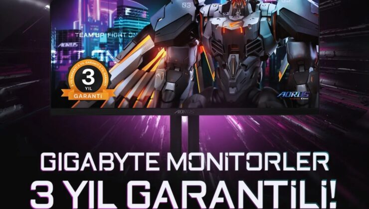 Gigabyte’tan Tüm Monitörlerde 3 Yıl Garanti ve Oled Ekranlar İçin Panel Yanığı Müdafaası