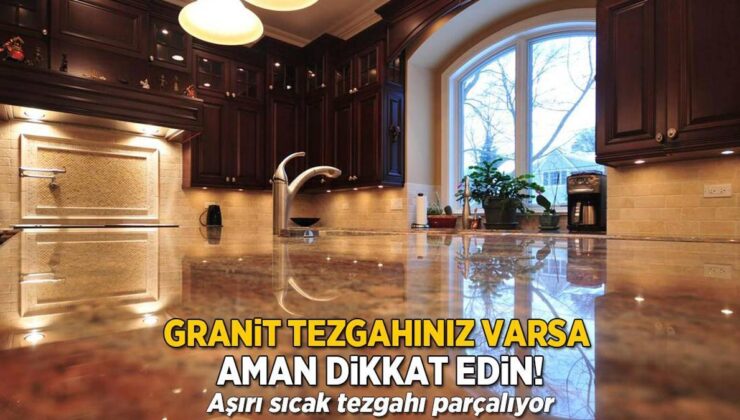 Granit Tezgahını Parçalayan Hata! Dökülürse Su Gibi İçiyormuş, Tahlili Çok Basit