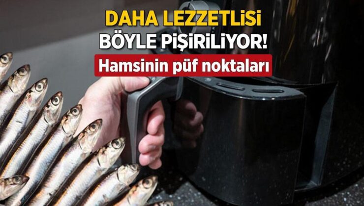 Hamsi En İyi Airfryer’da Pişiyor! Yağı Bocalamaya Gerek Yok, 10 Dakikada Çıtır Çıtır Lezzet