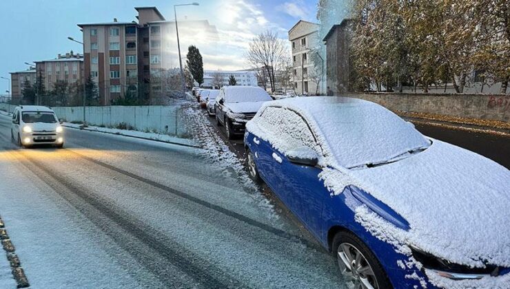 Hava Soğudu, Kar Bastırdı! Birçok Kent Beyaza Büründü