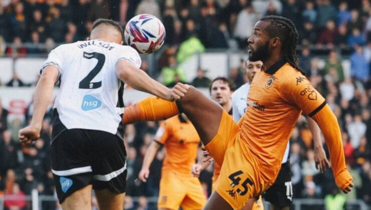 Hull City, Derby County Engelini Geçemedi