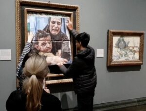 İngiliz Aktivistlerden Picasso Yapıtında İsrail Protestosu