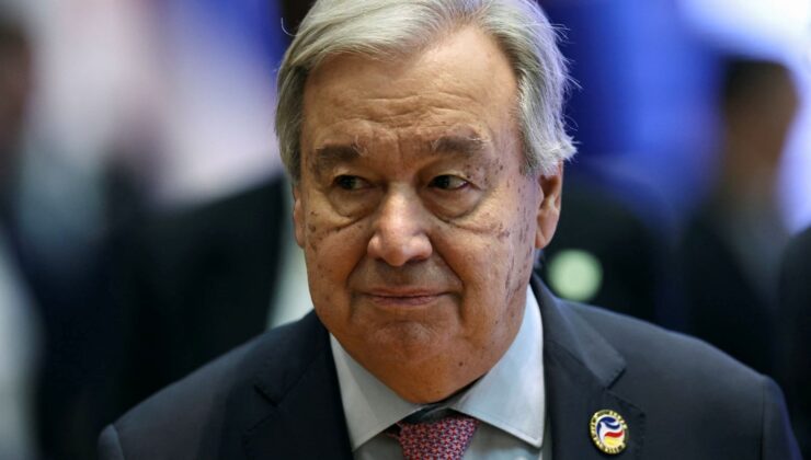 İsrail’e 104 Ülkeden Ortak Guterres Tepkisi