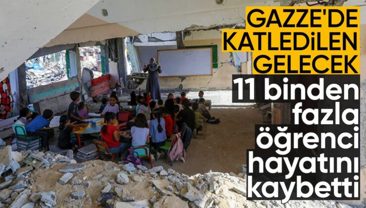 İsrail’in Gazze ve Batı Şeria’daki Saldırılarında 11 Bin 852 Öğrenci Hayatını Kaybetti