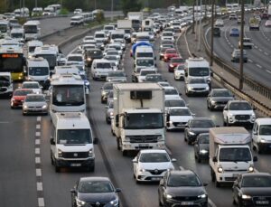 İstanbul’da Sabah Saatlerinde Trafik Yoğunluğu