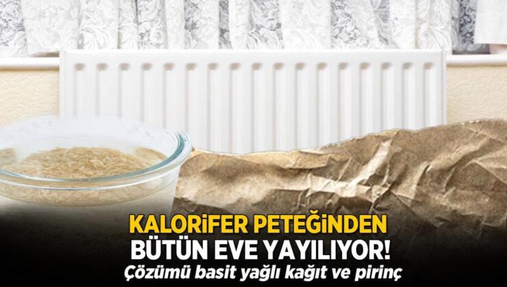 Kalorifer Peteğinden Eve Yayılıyor! Tahlili Basit Yağlı Kağıt ve Pirinç