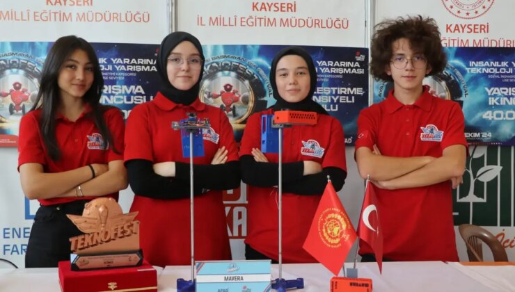 Kayseri’de Öğrencilerden Yangın Güvenliği İçin Lazer Sistemi