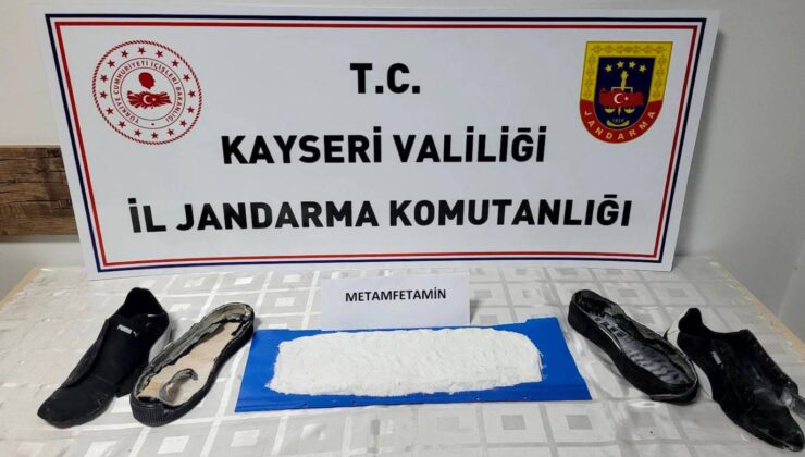 Kayseri’de Operasyon: Uyuşturucu Ayakkabı Tabanından Çıktı