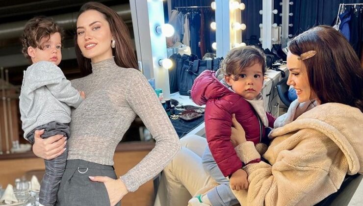 Kerem Özçivit’ten Annesi Fahriye Evcen’e Poz