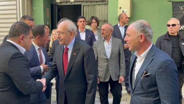 Kılıçdaroğlu Sinan Ateş’in Annesini Ziyaret Etti