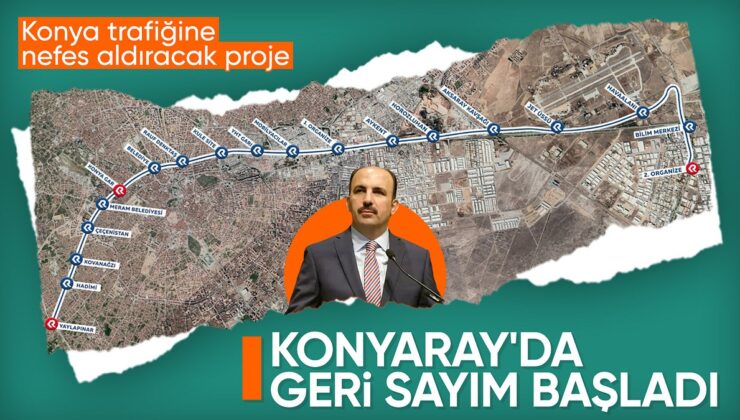 Konya Büyükşehir Belediye Başkanı Uğur İbrahim Altay: Banliyö Çizgisindeki Çalışmalar Yoğun Şekilde Sürüyor