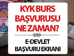 Kyk Burs Başvurusu Ne Zaman 2024-2025 || Gsb Kyk Bursu Ne Kadar, Kaç TL? Kredi ve Yurtlar Genel Müdürlüğü (Kyk) Burs ve Kredi Başvuru Tarihi Bilgisi!