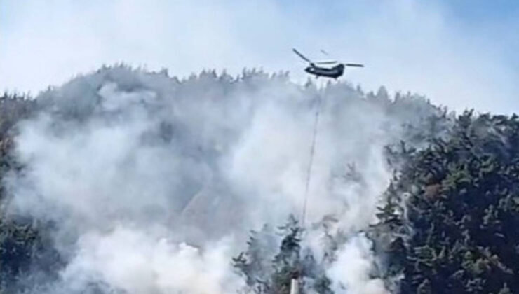 Maraş’ta Sarp Yerdeki Yangın 3 Gündür Sürüyor