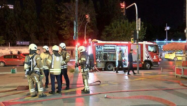 Mecidiyeköy Metro İstasyonunda Yangın Paniği! 1 Kişi Dumandan Etkilendi