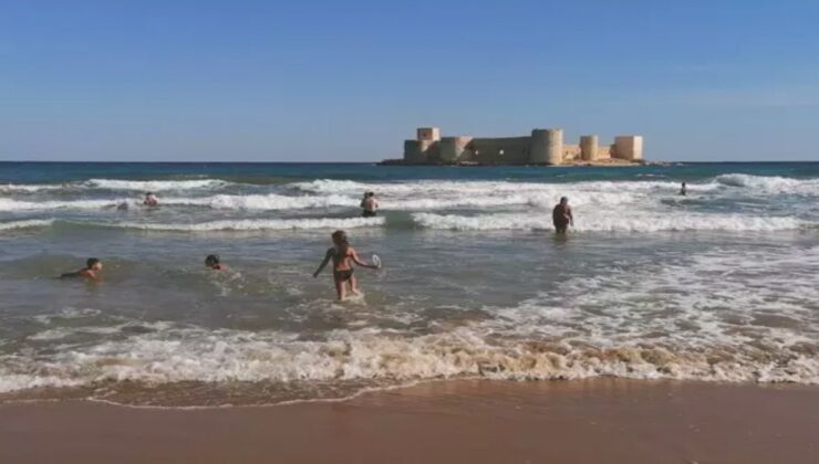 Mersin’de Yaz Havası Devam Ediyor