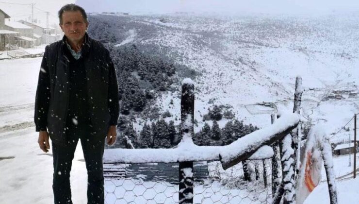 Meteoroloji Uyarmıştı! Kar Kalınlığı 5 Santimetreye Ulaştı