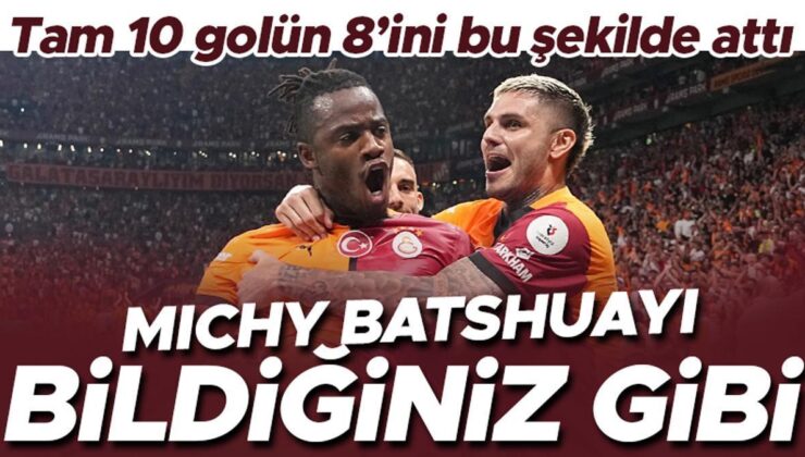 Michy Batshuayi, Fenerbahçe’de Bıraktığı Yerden Galatasaray’da Devam Ediyor! Yine Oyuna Girip Golünü Attı