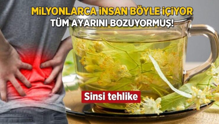 Milyonların Yaptığı Sinsi ‘Ihlamur’ Hatası! Böyle İçilirse Böbreklerin Ayarını Bozuyor