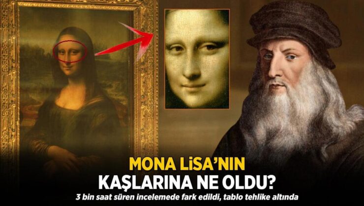 Mona Lisa’nın Kaşlarına Ne Oldu? 3 Bin Saat Sonra Fark Edildi: ‘Tablo Tehlike Altında’