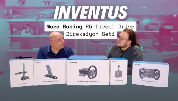 Moza Racing R5 Direct Drive Direksiyon Seti Kutu Açılışı | Inventus