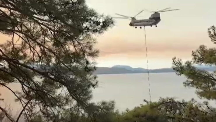 Muğla’daki Orman Yangınlarına Müdahale Sürüyor: Toplam 160 Ev Tahliye Edildi