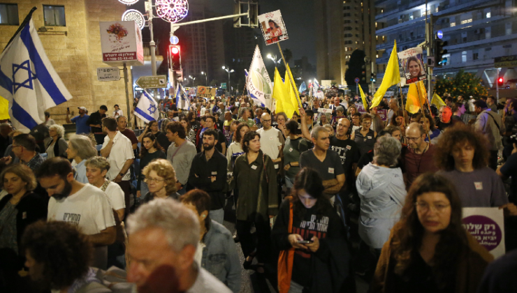 Netanyahu Hükümeti Kudüs’te Protesto Edildi