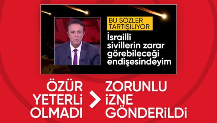 Ntv’de İsrail’le İlgili Sözler Sarf Eden Ahmet Yeşiltepe Zorunlu Müsaadeye Çıkarıldı