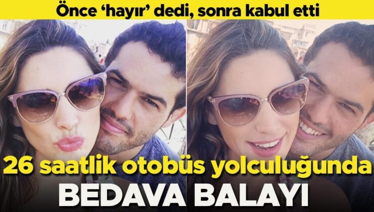 Önce ‘Hayır’ Dedi, Sonra Kabul Etti: 26 Saatlik Otobüs Seyahatinde Bedava Balayı!