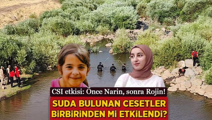 Önce Narin, Sonra Rojin! Csı Etkisi: Suda Bulunan Cesetler Birbirinden Mi Etkilendi?