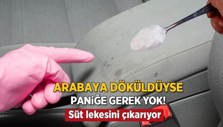 Otomobile Döküldüyse Yıkamaya Vermeyin! Tek Seferde Kokuyu da Lekeyi de Hapsediyor